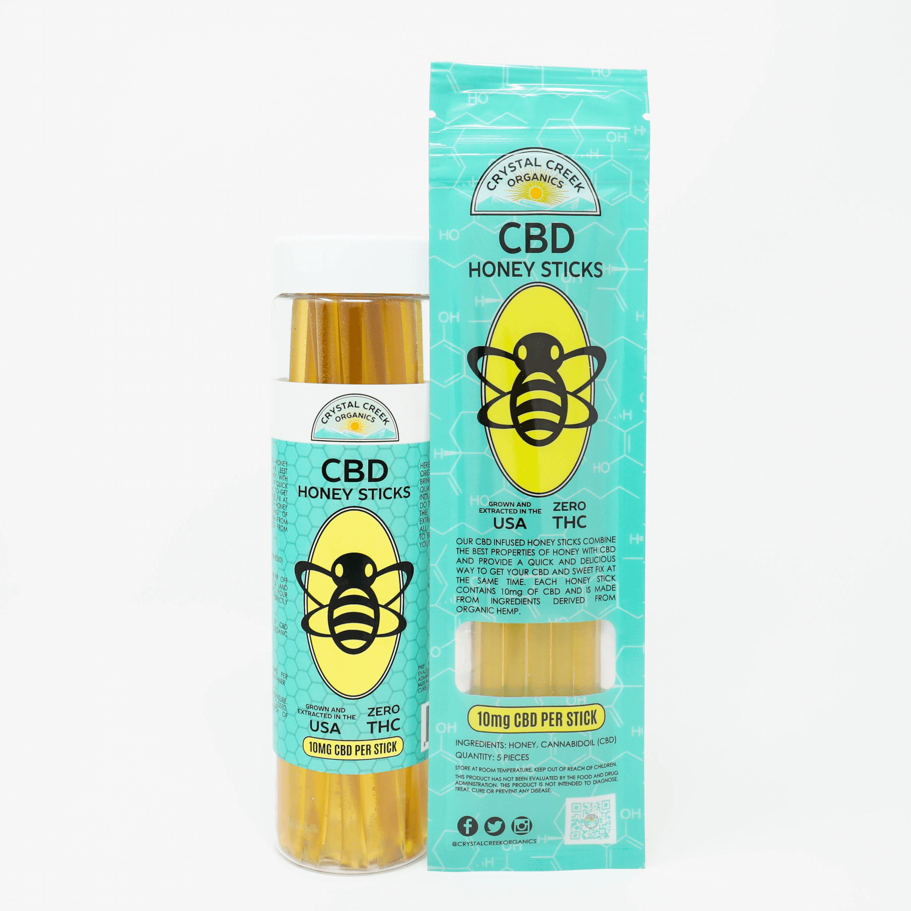 cbd honey sticks gold bee