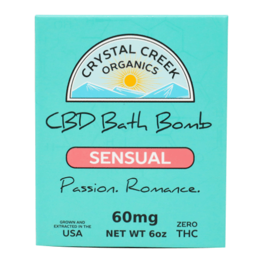 Full Spectrum CBD Bath Bomb Sensual